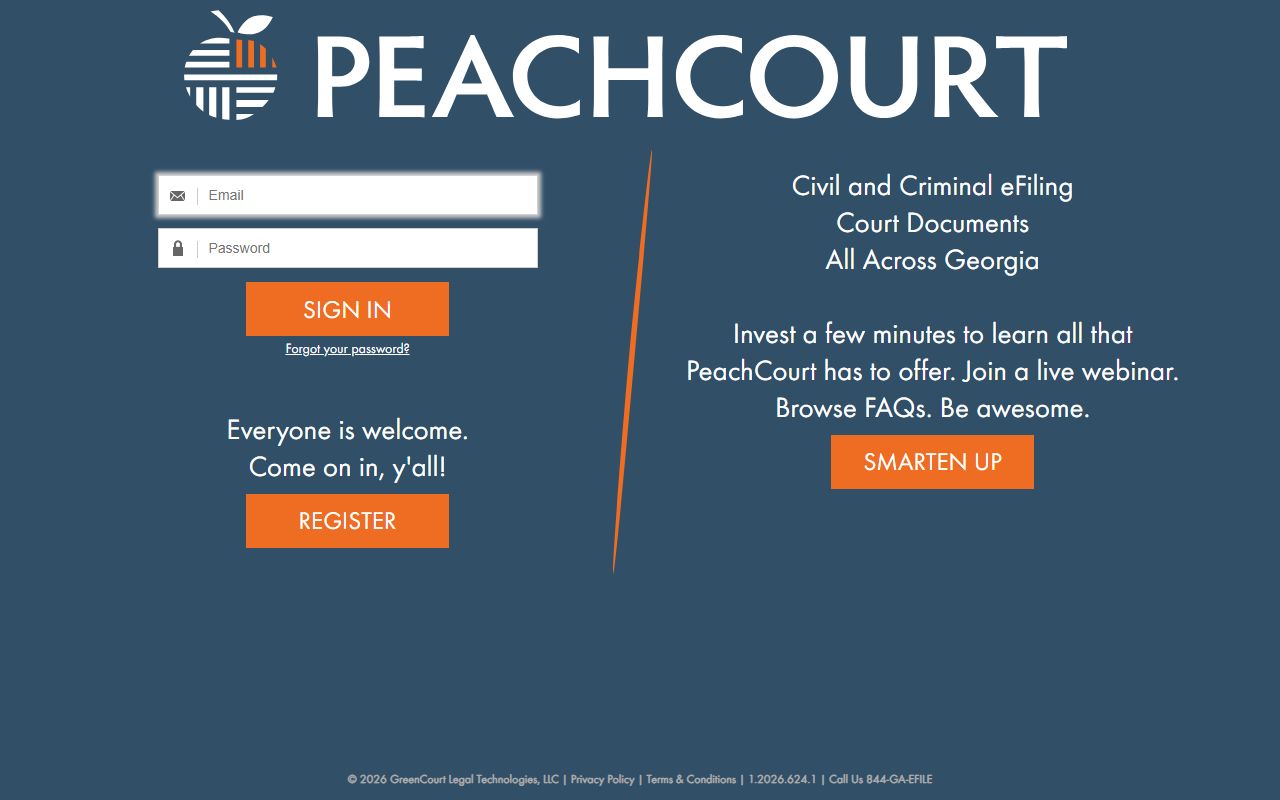 Dooly County court records PeachCourt account access